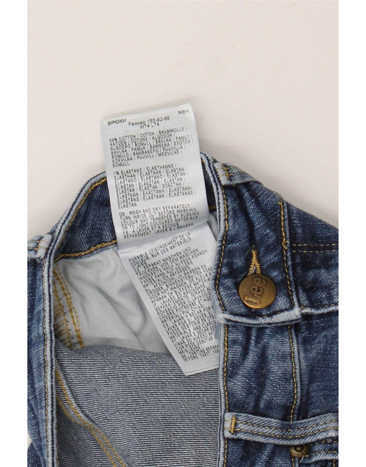 Damskie jeansy Lee Breese Flared W29 L29 Niebieskie bawełniane