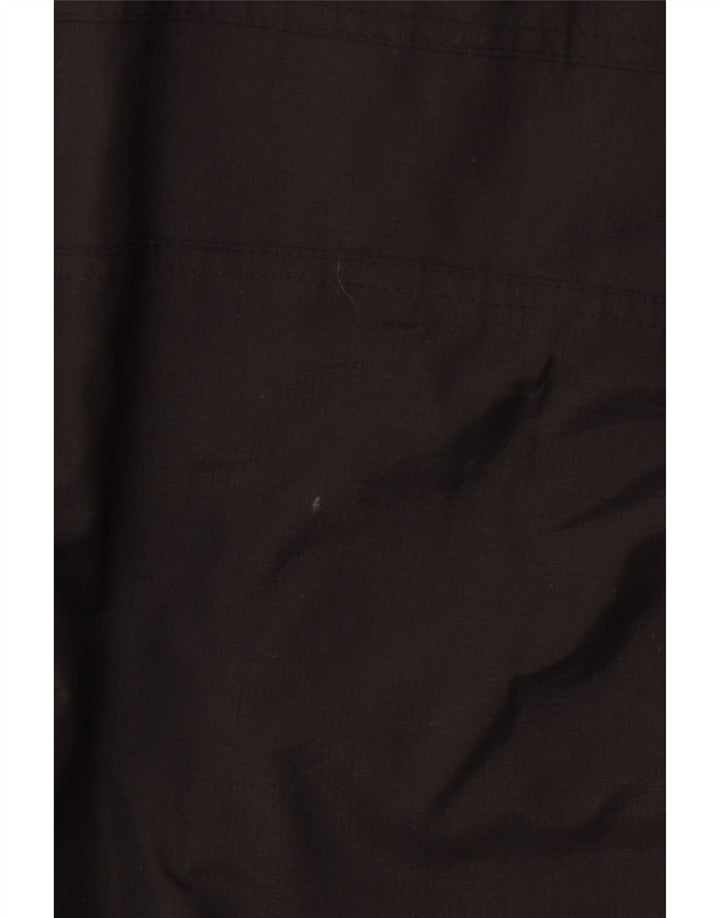 SUPERDRY Męska wiatrówka z kapturem i kapturem UK 42 XL, czarny nylon