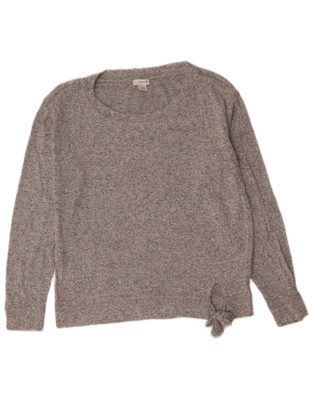 Damski sweter J. Crew Oversize z dekoltem w łódkę UK 10 Small Grey Flecked