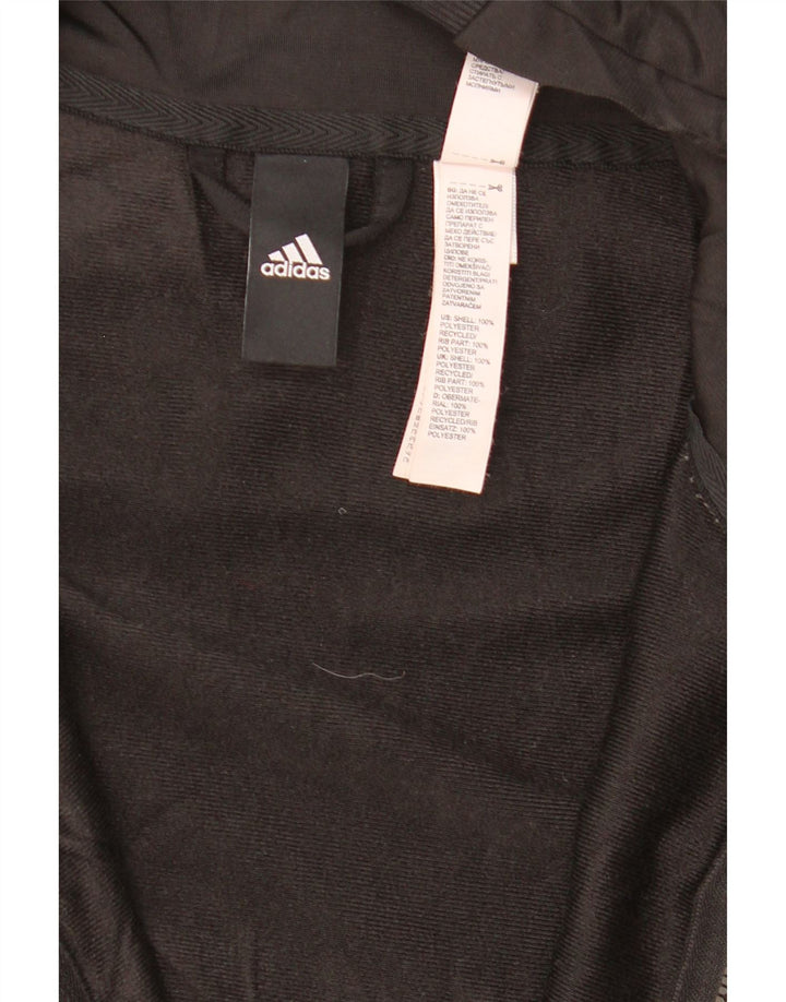 Męska kurtka dresowa ADIDAS, średni czarny poliester