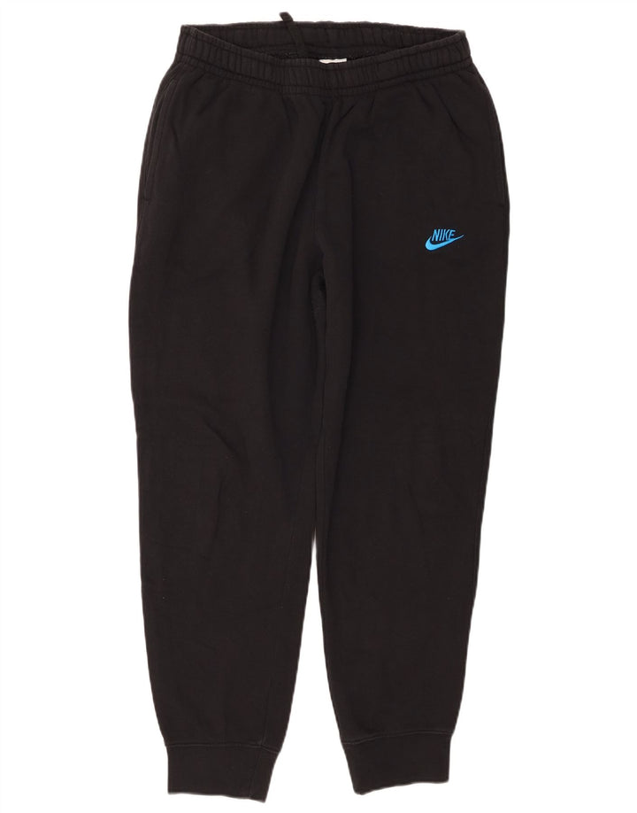Męskie spodnie dresowe Nike, joggery, średnia czarna bawełna