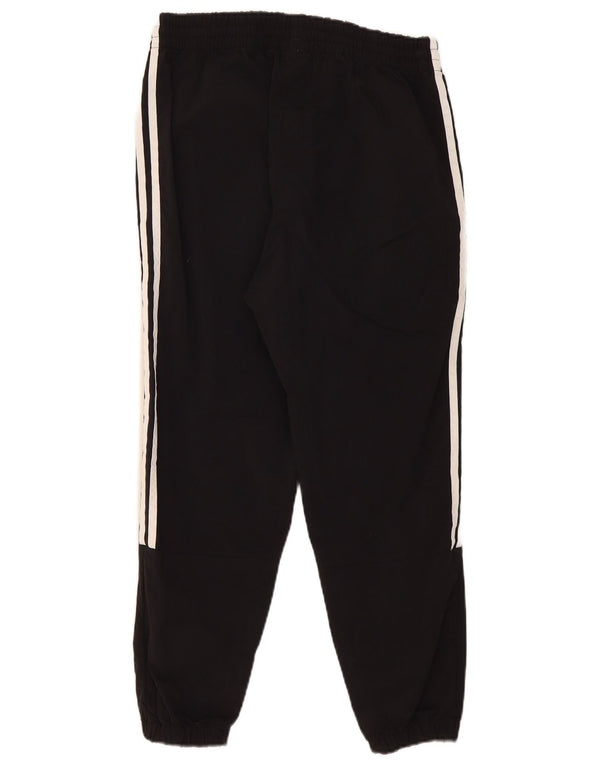 Męskie spodnie dresowe Adidas Crop, joggery, średni czarny nylon