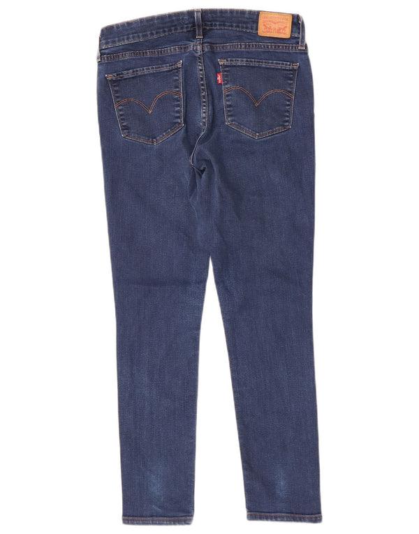 Damskie jeansy Levi's 711 Skinny W27 L27 Niebieskie bawełniane