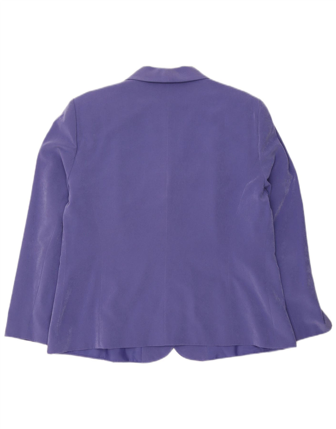JACQUES VERT Womens 1 Button Blazer Jacket UK 20 2XL Purple Polyester