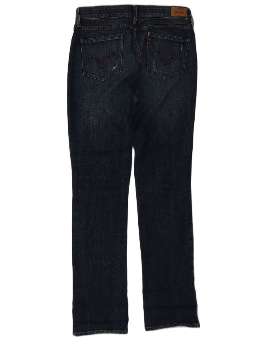 Damskie proste dżinsy Levi's US 6 Medium W28 L32 Granatowa bawełna