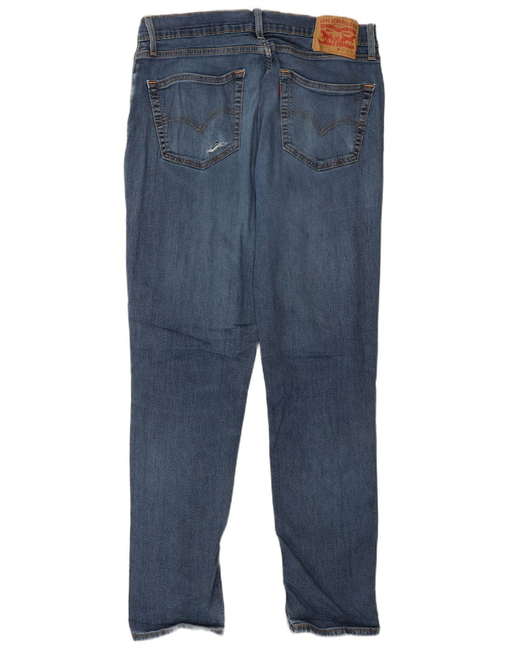 Męskie jeansy LEVI'S 511 Slim W33 L32 Niebieska bawełna