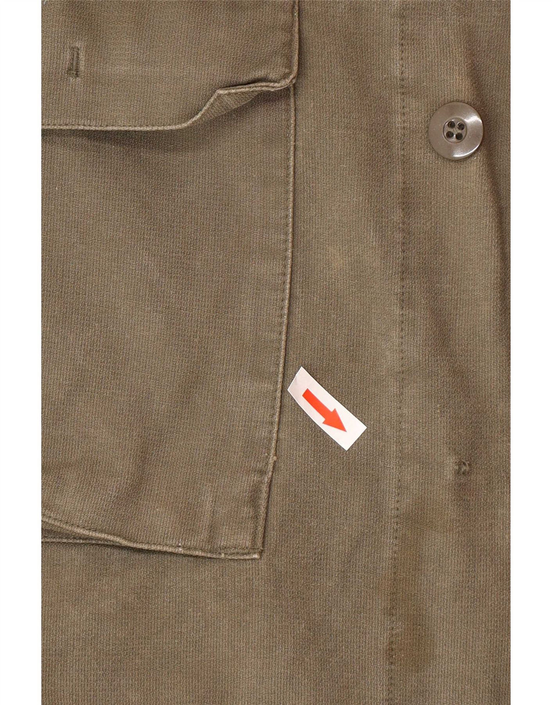 Męska kurtka wojskowa Vintage UK 40 Large Khaki