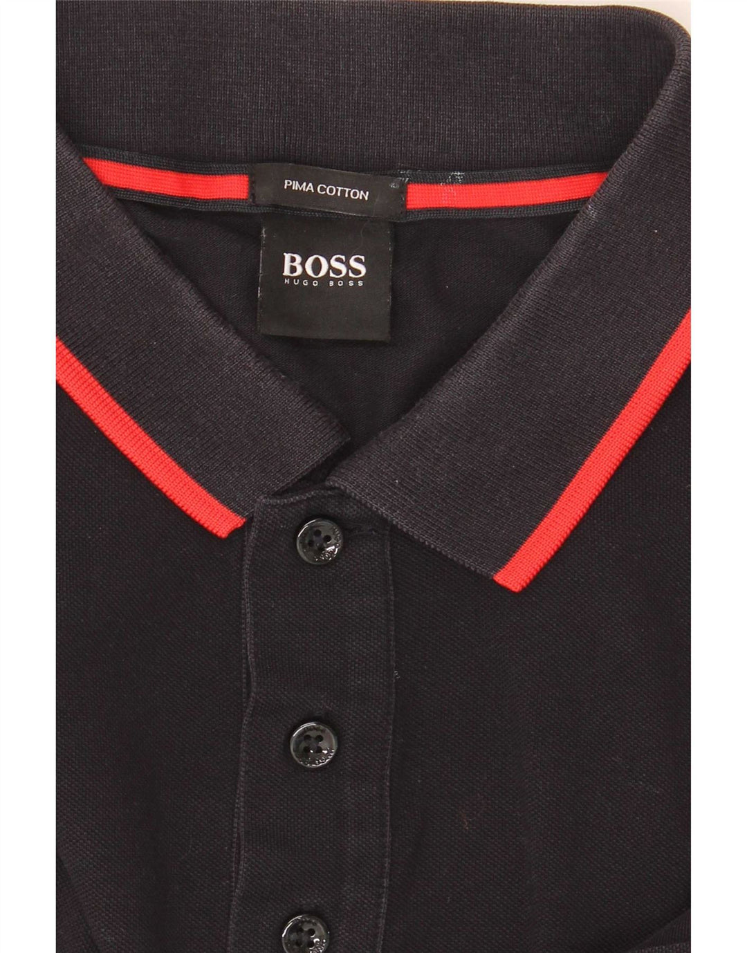 Męska koszulka polo Hugo Boss XL, czarna, bawełniana