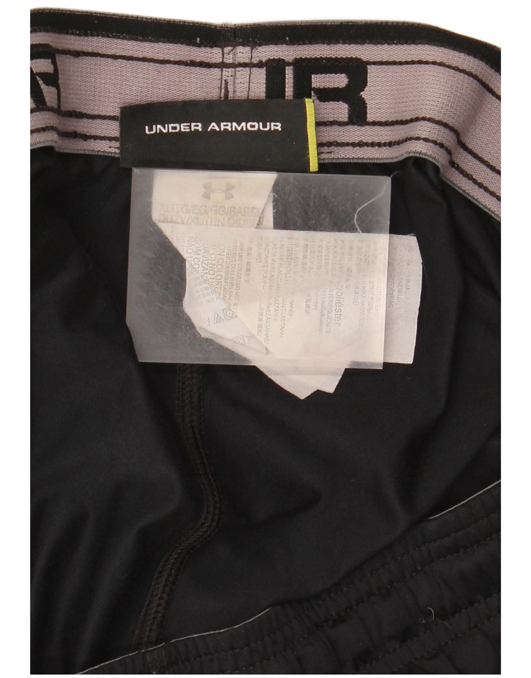 Męskie spodenki sportowe Under Armour XL, czarne, poliestrowe