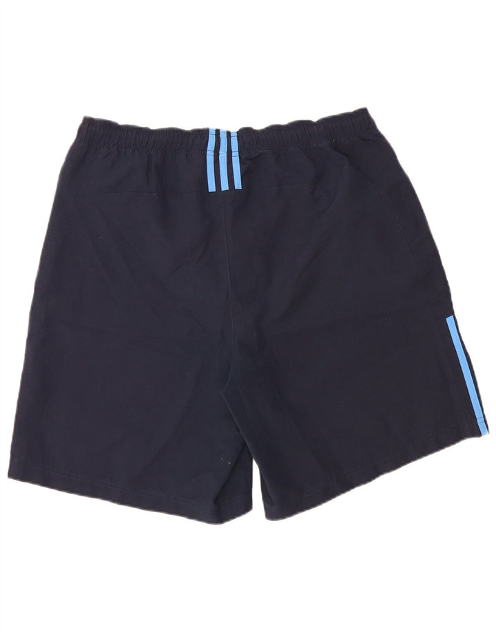 Męskie spodenki sportowe Adidas, duże, granatowe, z poliestru