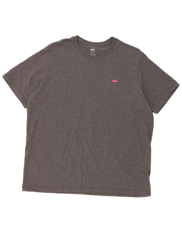 Męska standardowa koszulka Levi's Top XL, szara bawełna