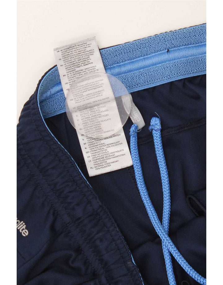 Męskie spodenki sportowe Adidas, małe, granatowe, poliestrowe