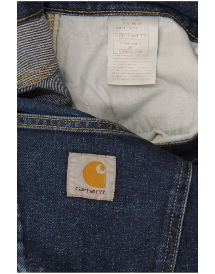 Męskie jeansy Carhartt W30 L29 Granatowe, bawełniane