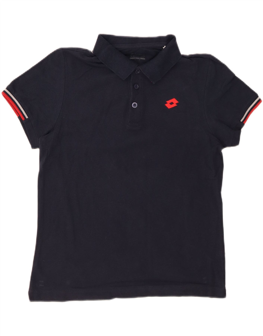 LOTTO Mens Polo Shirt Small Navy Blue
