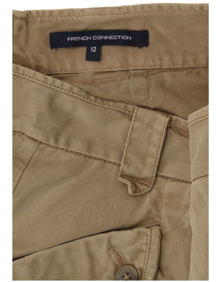 Damska spódniczka mini French Connection UK 12 Medium W30 Khaki