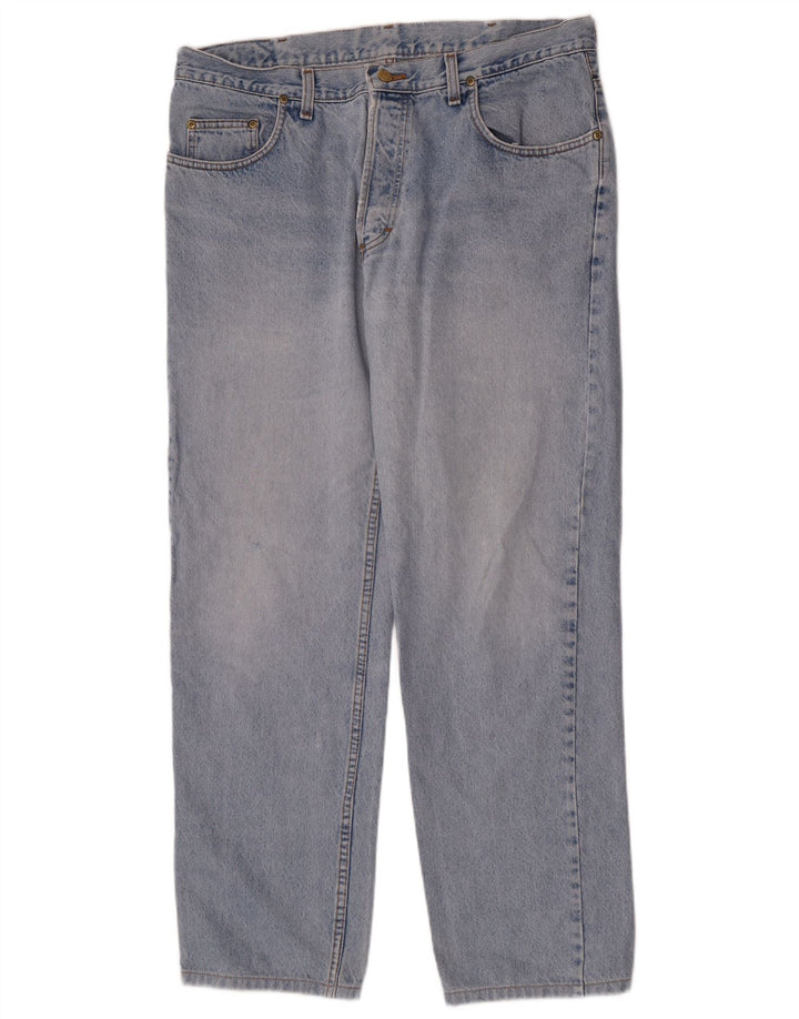 Męskie jeansy Lee Chicago Straight W38 L31 Niebieskie, bawełniane