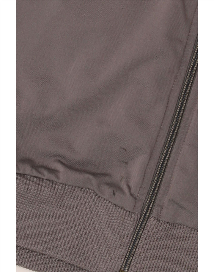 Męska kurtka dresowa PUMA XL Szary poliester z blokami kolorów