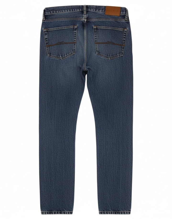 JACK WILLS Womens Tapered Jeans W28 L30 Blue Cotton