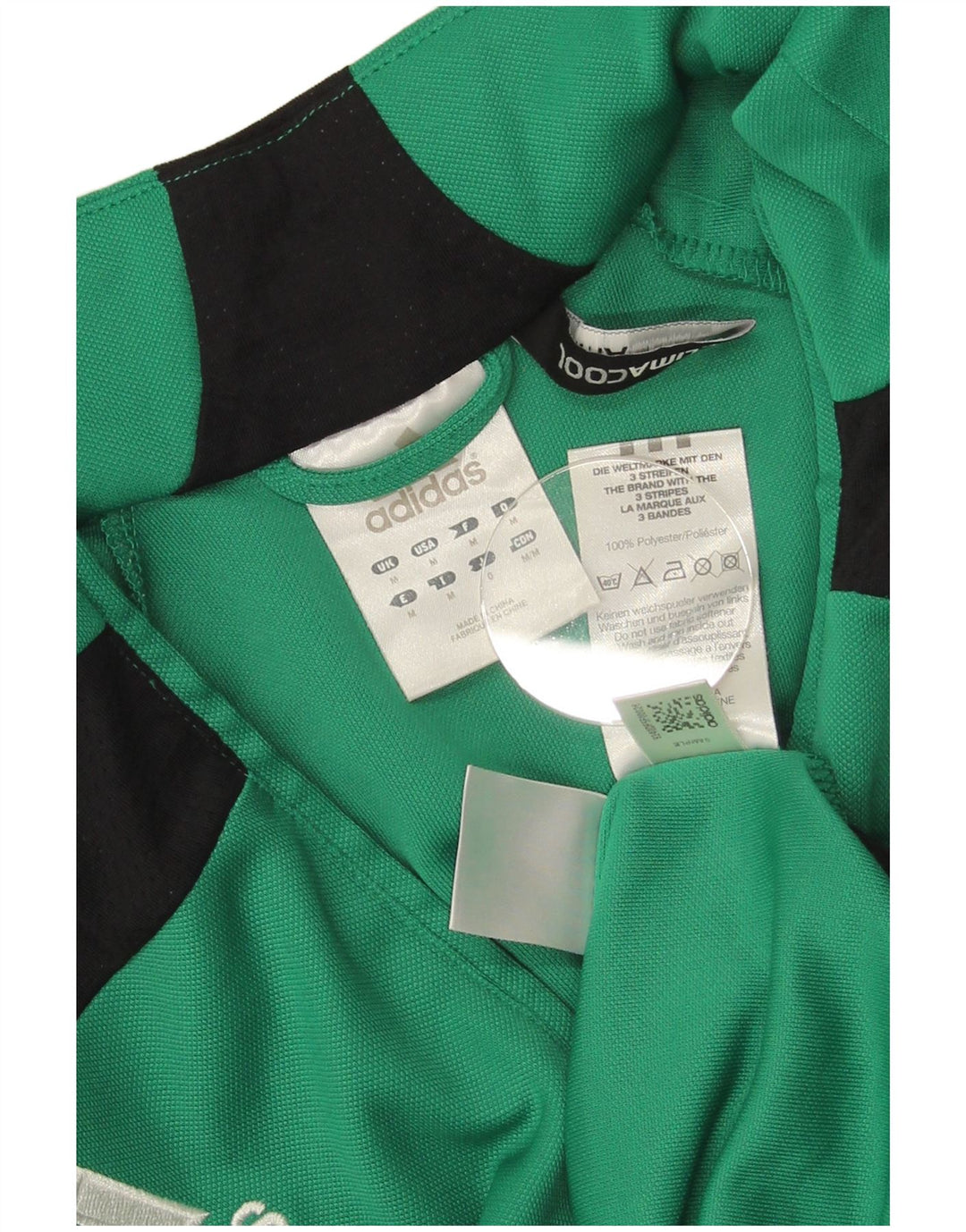 Adidas Męskie Climacool Pullover Dres Top Średni Zielony Kolorblok