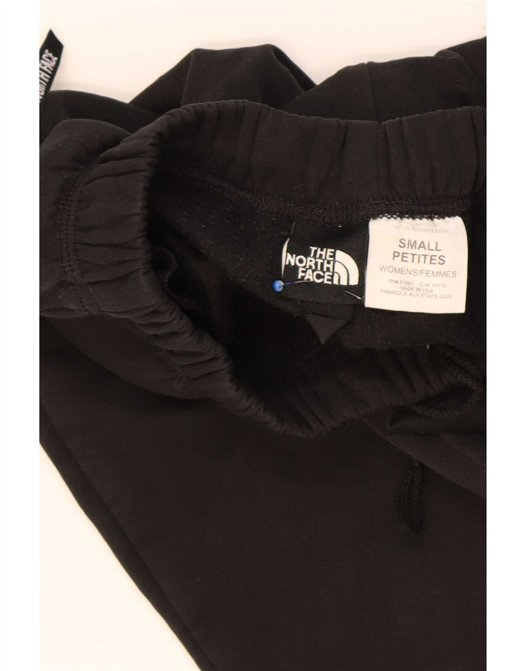 Damskie spodnie dresowe The North Face UK 8, małe, czarne, poliestrowe
