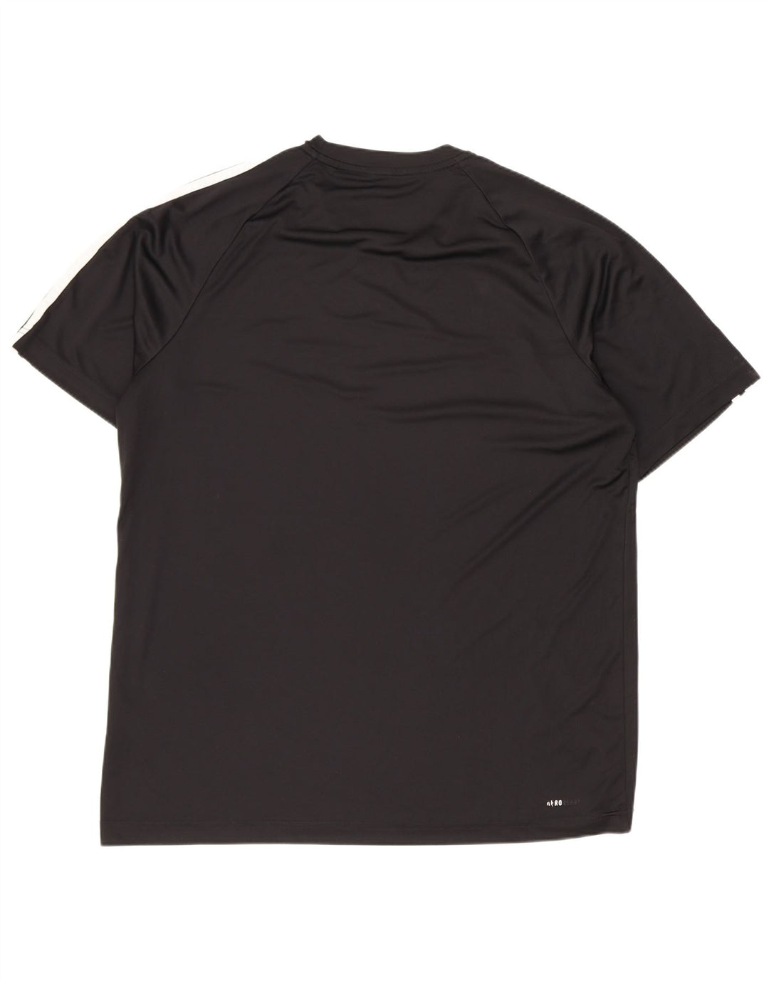 Adidas Męski T-shirt Top Duży Czarny Poliester Sport