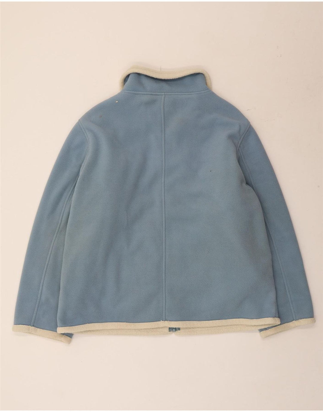 Męska kurtka polarowa Vintage UK 42 XL Niebieski poliester