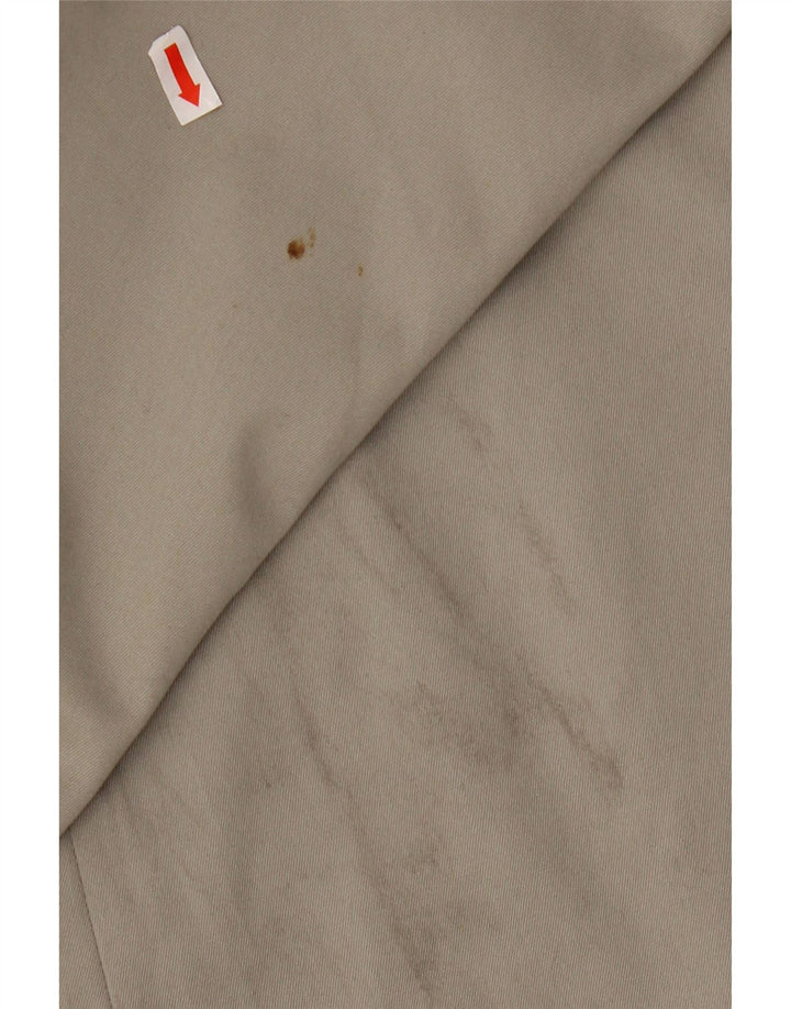 Męski płaszcz przeciwdeszczowy o luźnym kroju VINTAGE IT 49, średnioszary, poliester