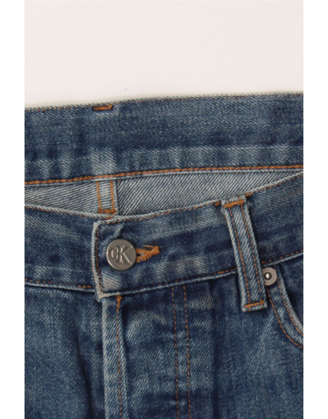 CALVIN KLEIN Mens Straight Jeans W36 L28 Blue Vintage Calvin Klein and Second-Hand Calvin Klein from Messina Hembry 