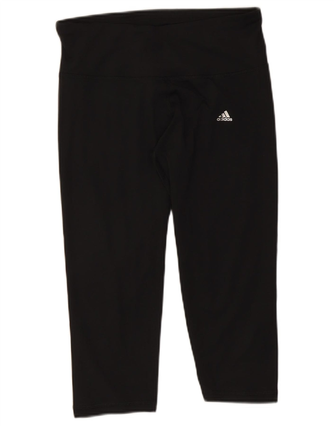 Damskie legginsy Adidas Climalite Capri UK 12/14 Średni czarny poliester