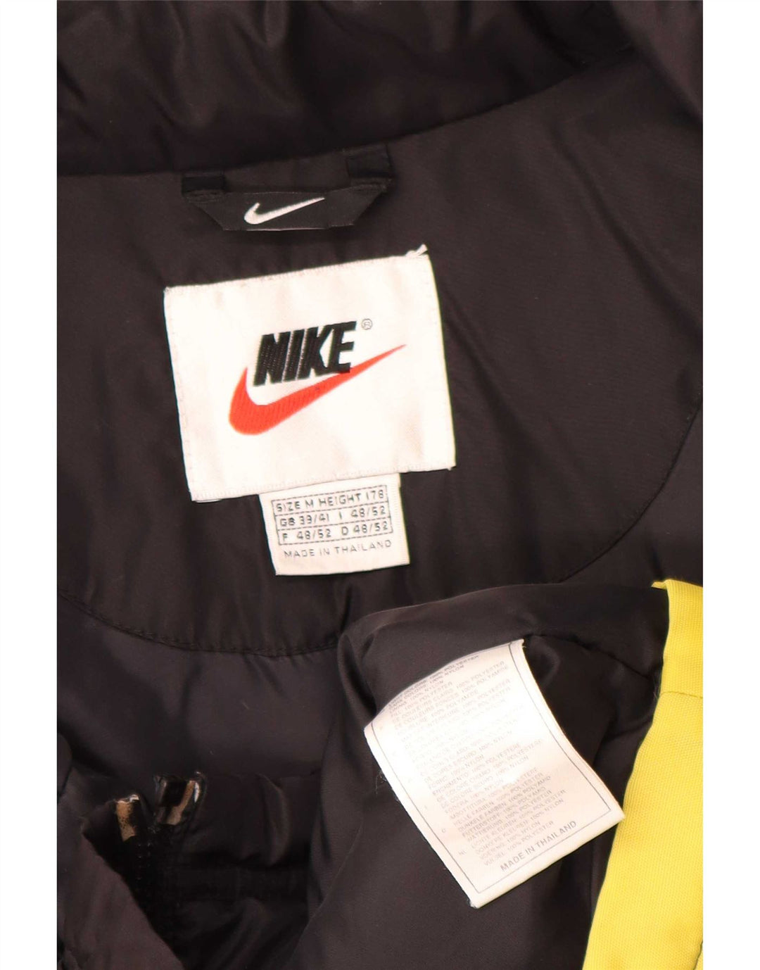 Męska kurtka Nike Graphic Loose Fit Padded Jacket UK 39/41 w kolorze średniej czerni