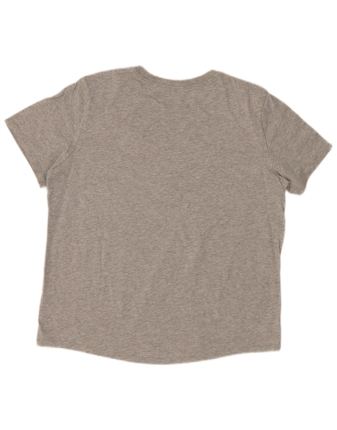 T-shirt damski NIKE Top UK 14 Średnioszary, bawełniany nakrapiany