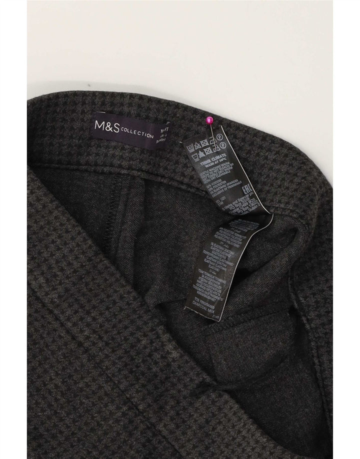 Legginsy damskie Marks & Spencer UK 10 Small W28 L23 Szare pepitkę