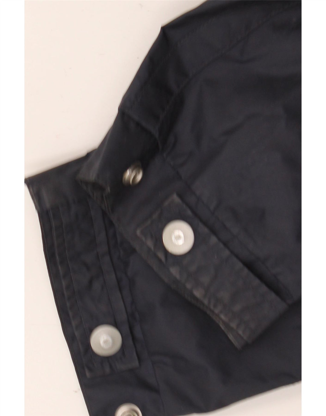 Męska kurtka przeciwdeszczowa Armani Jeans UK 40, duża granatowa, poliamidowa