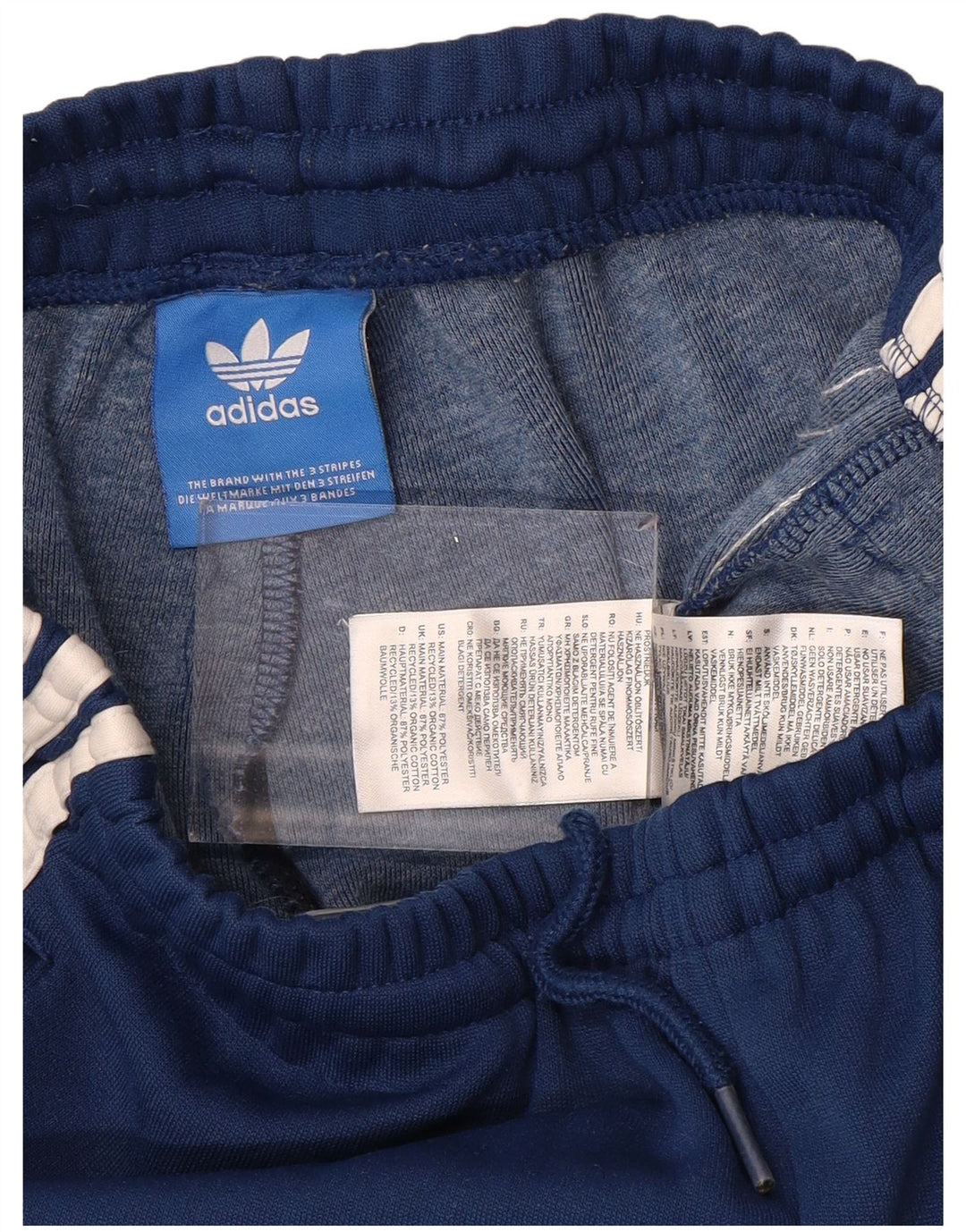 Męskie spodnie dresowe ADIDAS Joggery, średni granatowy poliester