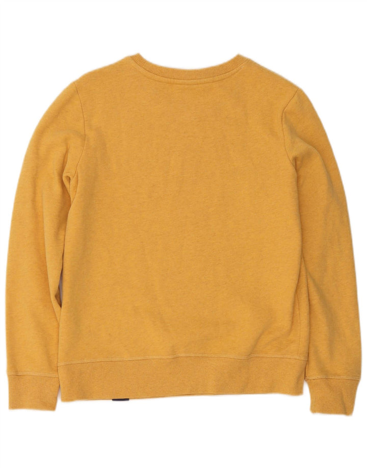 Damski sweter oversize Superdry UK 8, mały, żółty, bawełniany