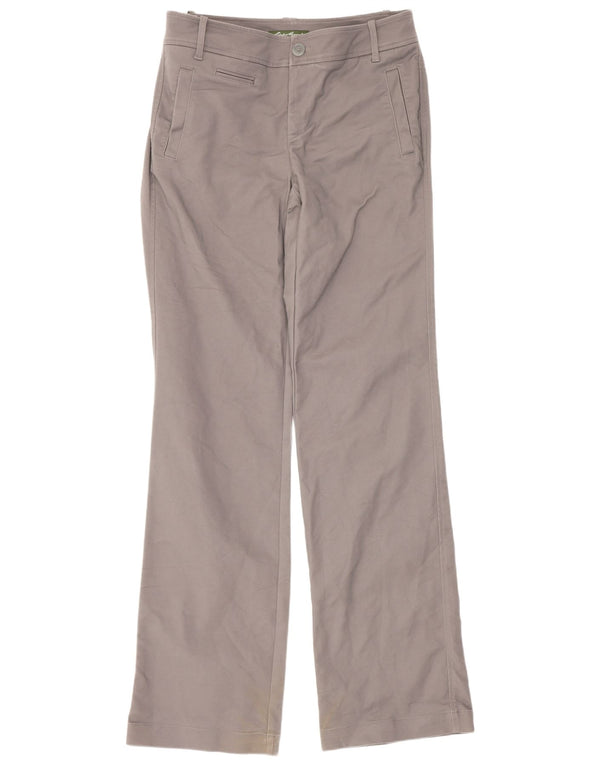 Męskie proste spodnie chino Eddie Bauer W30 L34 Szara bawełna