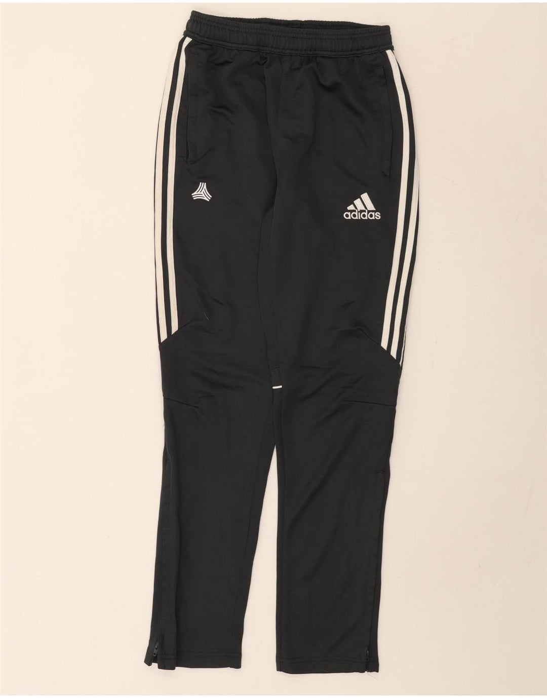 Adidas Chłopięce Spodnie Dresowe Climacool 13-14 Lat Szary Poliester