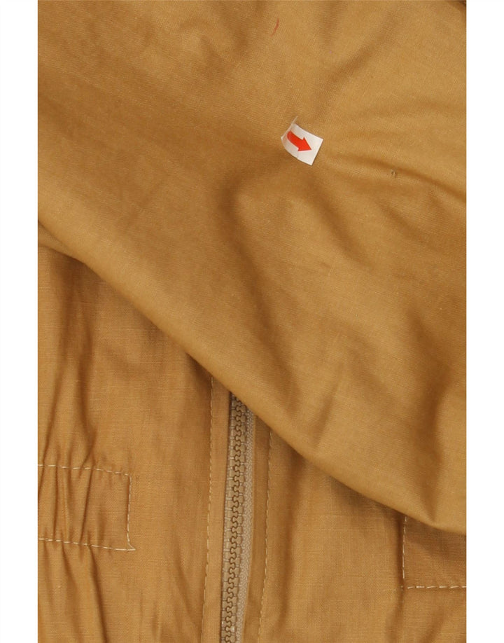 VINTAGE Mens Bomber Jacket IT 48 Medium Beige Vintage Vintage and Second-Hand Vintage from Messina Hembry 