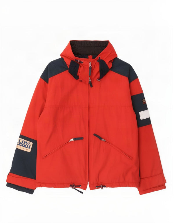 Męska wiatrówka Napapijri Geographic Graphic UK 36 Small Red
