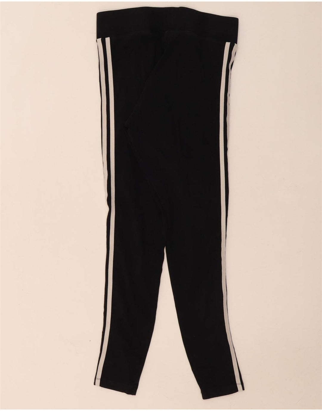 Legginsy Damskie Adidas UK 10 Małe Czarne Bawełniane
