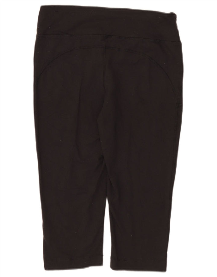 Damskie legginsy Champion Capri UK 12 Średni czarny nylon