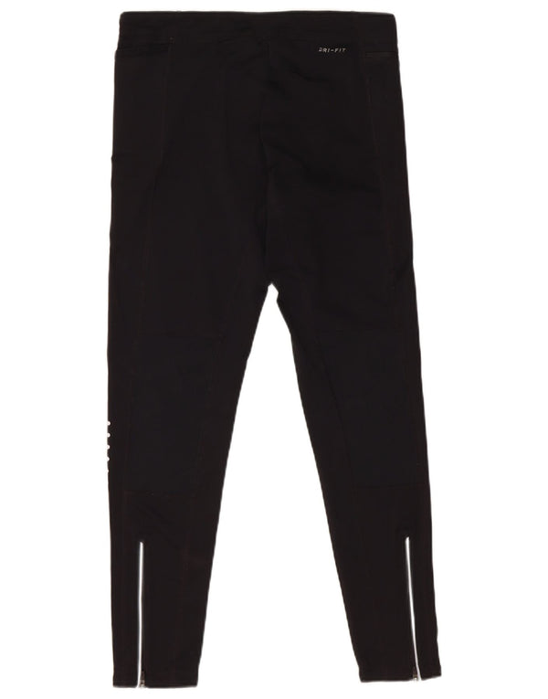 Damskie spodnie dresowe Nike Dri Fit UK 14, średni czarny poliester