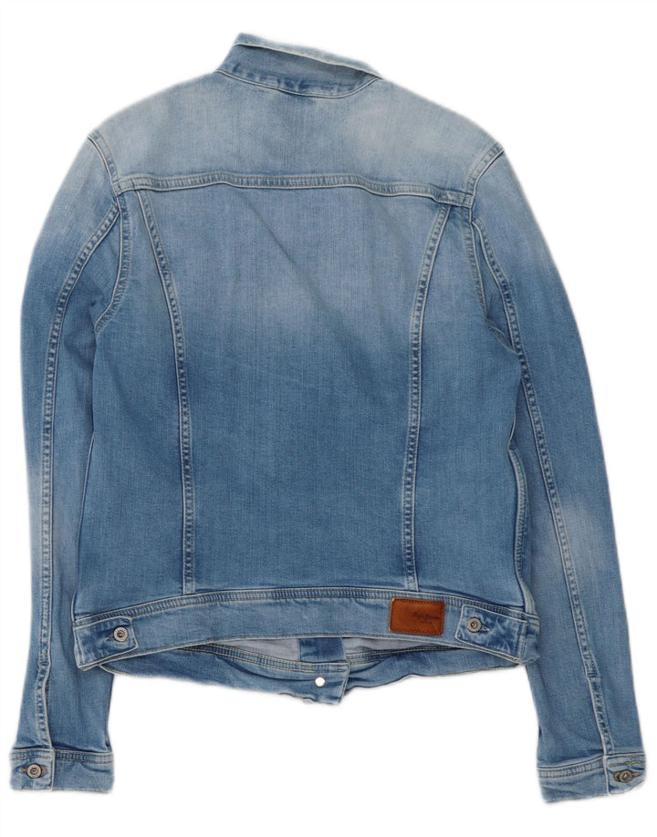 Damska kurtka dżinsowa PEPE Jeans UK 14, duża, niebieska, bawełniana