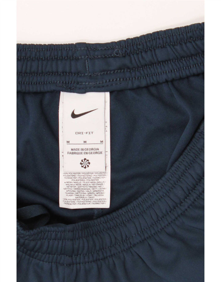 Męskie spodnie dresowe Nike Dri Fit, średni granatowy poliester