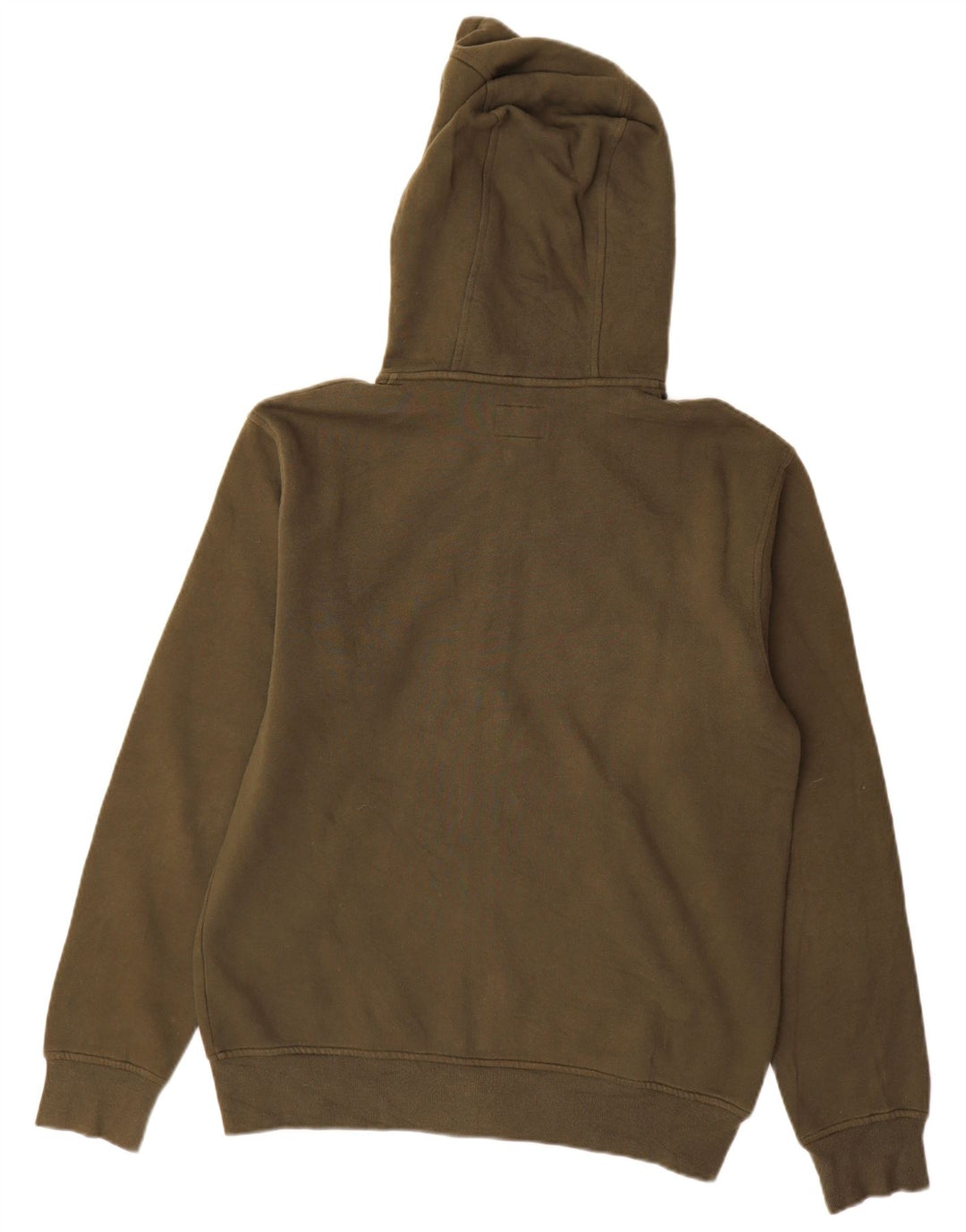 Męski sweter z kapturem i zamkiem błyskawicznym Timberland, średnia bawełna khaki
