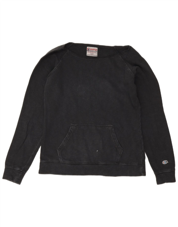 Sweter damski Champion, bluza oversize, UK 10, mała czarna