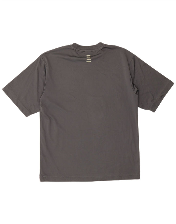 T-shirt męski Fila, mały, szary, poliester