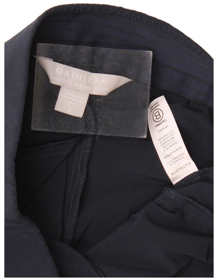 Damskie spodenki chino ATHLETA US 2 XS W30 Granatowy poliester
