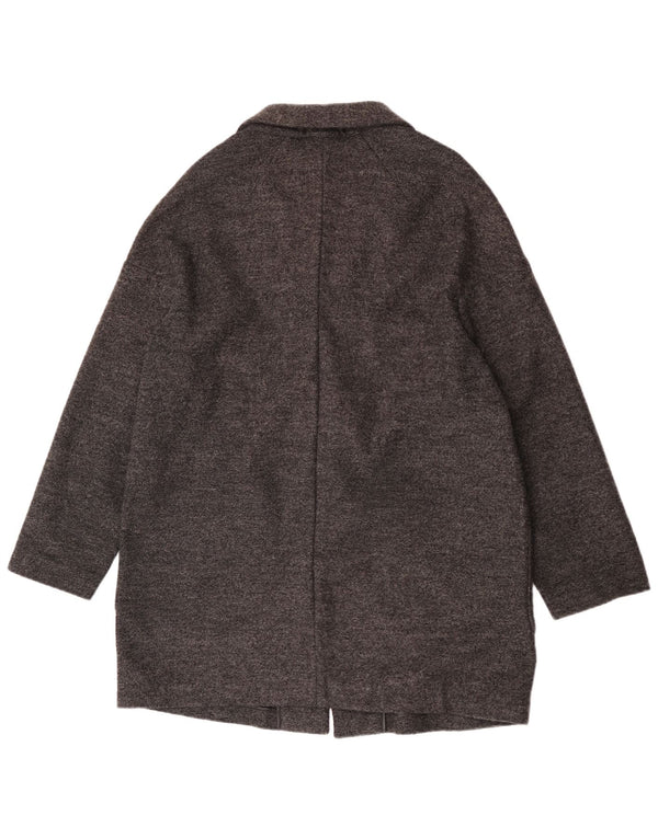 Damski sweter rozpinany Esprit Longline o luźnym kroju UK 16, duży, szary nakrapiany