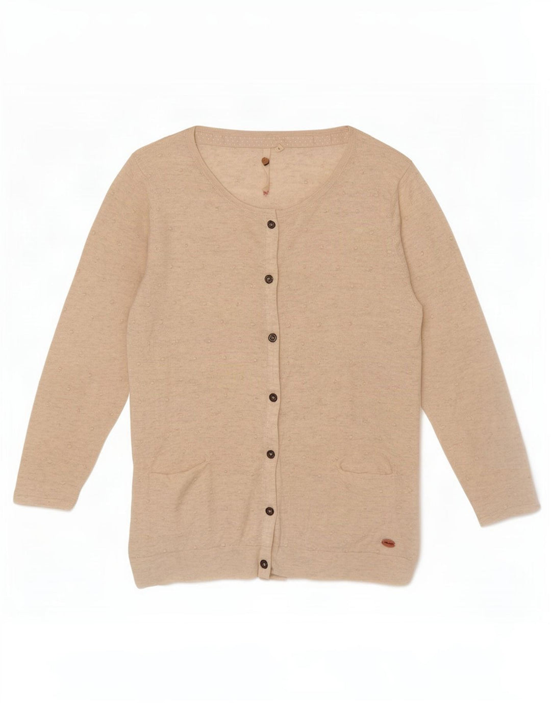 Damski sweter rozpinany White Stuff z rękawem 3/4, UK 8, mały, w kropki